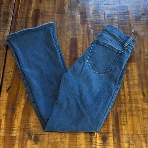 LOFT Dark Blue Flare Jeans